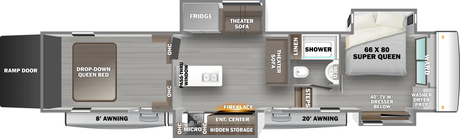 Riverstone 4513DST - DSO Floorplan